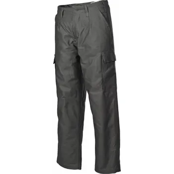 Pánská móda MFH Kalhoty BW moleskin zateplené ZELENÉ velikost: 62