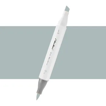 Lihová fixa OHUHU oboustranná Brush & Chisel, NG03 Neutral Grey 3