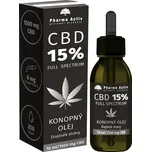 Pharma Activ Konopný olej CBD 15 % 10 ml