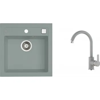 Granitový dřez Alveus SET FORMIC 20/81+ BATERIE TONIA 81 + 5 % sleva v košíku s kódem SLEVA5