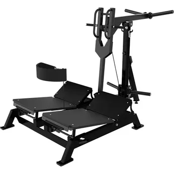 TRUESTEEL Posilovací stroj na dřepy Belt Squat Černá