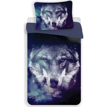 Povlečení 3D povlečení- Blue wolf Velikost: 70x90, 140x200 cm