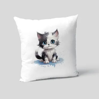 Polštář Miluji Tě (koťátko) - polštář s potiskem