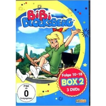DVD film Bibi Blocksberg - DVD-Sammelbox 2 (EN)