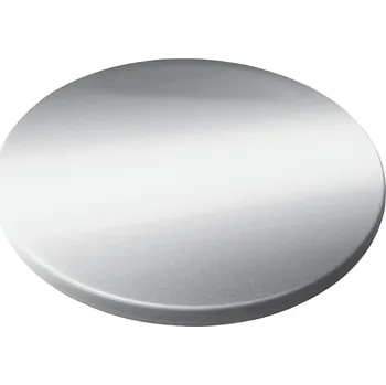 Elektrická zásuvka EVOline Port náhradní vyklápěcí kryt, barva hliník