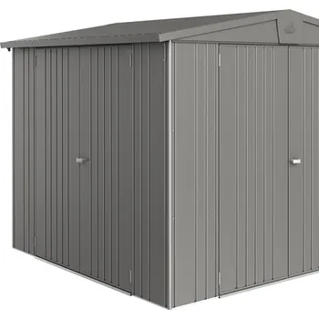 Zahradní domek Biohort Dodatečné dvoukřídlé dveře, šedý křemen metalíza (Pro Europa , dvoukřídlé dveře)