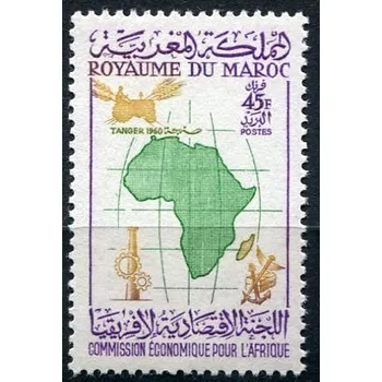 Poštovní známka (1960) Mi.Nr. 445 ** Maroko - Konference Hospodářské komise pro Afriku