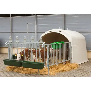 Bouda pro telata skupinová Premium 4/5, s ohrádkou