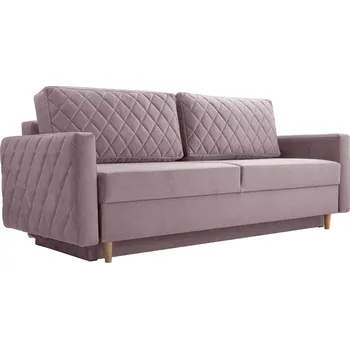 Sedací souprava Rozkládací pohovka LENKA růžová