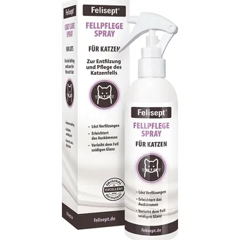 Kosmetika pro kočku 250ml Felisept sprej pro péči o kočičí srst