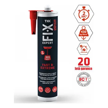 Průmyslové lepidlo Fi-X expert Fast & Extreme lepidlo (kartuše 290 ml / bílá / 1ks)