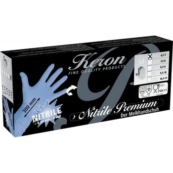 Rukavice nitrilové Milkmaster Premium Plus Velikost: S
