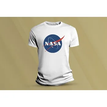 Chlapecké tričko Dětské bavlněné tričko Nasa 2. Bílá velikost S