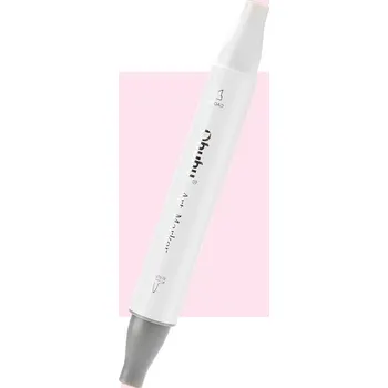 Lihová fixa OHUHU oboustranná Brush & Chisel, RV130 Queen Pink