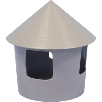krmítko pro hospodářská zvířata Krmítko plastové pro holuby se stříškou