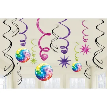 Amscan 670145 Disco Fever 70's 12 ks
