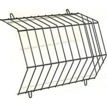 krmítko pro hospodářská zvířata Jesle na seno velké, pro králíky, s bočním plněním, 43 x 13 x 30 cm