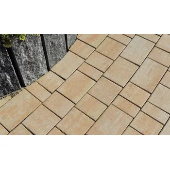 Dlažba Tetra Lastur Zámková dlažba - světle hnědá