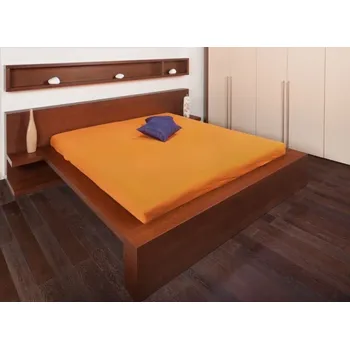 Prostěradlo Jersey pomerančová prostěradla Velikost: 90x200cm