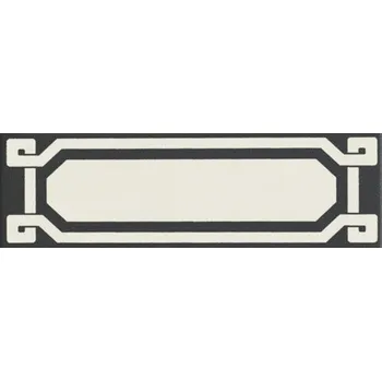 Dlažba OLD ENGLAND Listello Black Dover 6x20