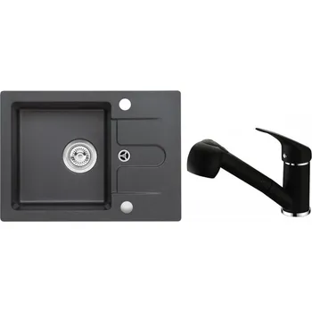 Granitový dřez Alveus SET CORTINA 10/91 + BATERIE AM 20/ 91 + 5 % sleva v košíku s kódem SLEVA5