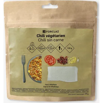 Sušené ovoce FORCLAZ Lyofilizované vegetariánské chilli 120 g