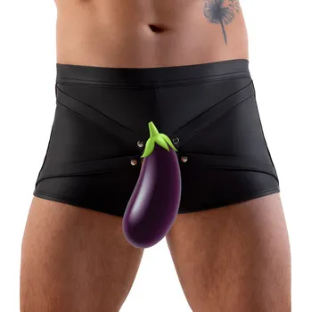 Pánské erotické prádlo Svenjoyment Tight Pants with Show Master Opening 2133199 Black Velikost XL