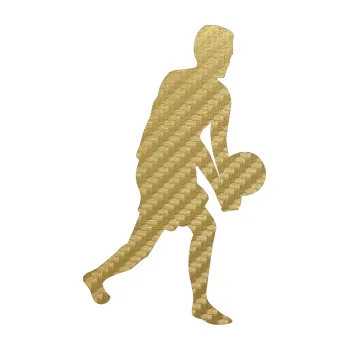 Samolepicí dekorace na vozidlo Voleybal 013 pravá (59 - 3D karbon zlatý) SAMOLEPKA NA AUTO, NÁLEPKA, FÓLIE, POLEP, TUNING, VLASTNÍ TEXT, TISK, AUTOSAMOLEPKY.cz, POLEPY, OBRÁZEK, LOGO, 3D STICKERS