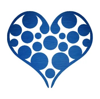 Samolepící dekorace SAMOLEPKA Srdíčko 008 (65 - škrábaný kov modrý) NA AUTO, NÁLEPKA, FÓLIE, POLEP, TUNING, VLASTNÍ TEXT, TISK, AUTOSAMOLEPKY.cz, POLEPY, OBRÁZEK, LOGO, SAMOLEPKY