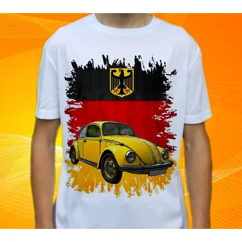 Pánské tričko tričko Volkswagen brouk 140 (Trička s motivy aut)
