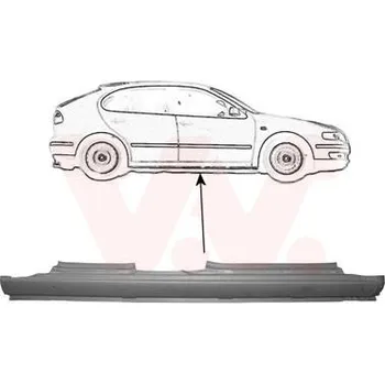 Prah karosérie Nástupní panel VAN WEZEL 4933104