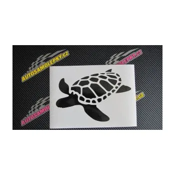 Samolepící dekorace Želva 001 levá (12 - zelená) SAMOLEPKA NA AUTO, NÁLEPKA, FÓLIE, POLEP, TUNING, VLASTNÍ TEXT, TISK, AUTOSAMOLEPKY.cz, POLEPY, OBRÁZEK, LOGO, 3D STICKERS