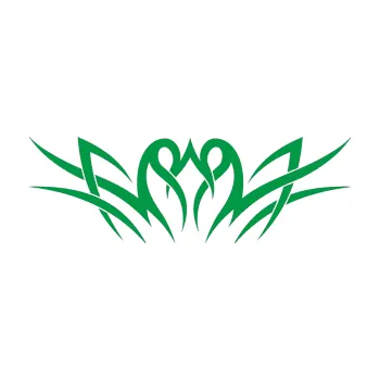 Polep vozidla Tetování 032 (12 - zelená) SAMOLEPKA NA AUTO, NÁLEPKA, FÓLIE, POLEP, TUNING, VLASTNÍ TEXT, TISK, AUTOSAMOLEPKY.cz, POLEPY, OBRÁZEK, LOGO, 3D STICKERS