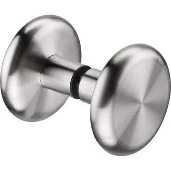 Nábytkové kování JNF - ÚCHYTKA NA SKLENĚNÉ DVEŘE IN.00.099.V BN - Broušená nerez