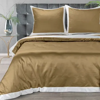Povlečení Exkluzivní ložní povlečení LAURA - zlaté Rozměr ložního povlečení: Šířka x Délka: 160x200cm + 2 ks 70x80 cm