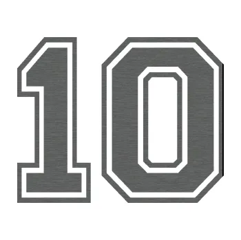Polep vozidla Startovní číslo 10 typ 4 (62 - škrábaný titan) SAMOLEPKA NA AUTO, NÁLEPKA, FÓLIE, POLEP, TUNING, VLASTNÍ TEXT, TISK, AUTOSAMOLEPKY.cz, POLEPY, OBRÁZEK, LOGO, 3D STICKERS