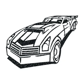 Polep vozidla SAMOLEPKA Závodní auto 003 levá (85 - Ultra Metalic černá) NA AUTO, NÁLEPKA, FÓLIE, POLEP, TUNING, VLASTNÍ TEXT, TISK, AUTOSAMOLEPKY.cz, POLEPY, OBRÁZEK, LOGO, SAMOLEPKY