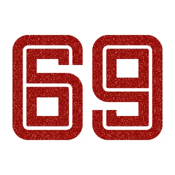 Polep vozidla Startovní číslo 69 typ 7 (86 - Ultra Metalic červená) SAMOLEPKA NA AUTO, NÁLEPKA, FÓLIE, POLEP, TUNING, VLASTNÍ TEXT, TISK, AUTOSAMOLEPKY.cz, POLEPY, OBRÁZEK, LOGO, 3D STICKERS