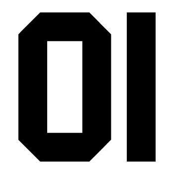 Polep vozidla Startovní číslo 01 (01 - černá) SAMOLEPKA NA AUTO, NÁLEPKA, FÓLIE, POLEP, TUNING, VLASTNÍ TEXT, TISK, AUTOSAMOLEPKY.cz, POLEPY, OBRÁZEK, LOGO, 3D STICKERS