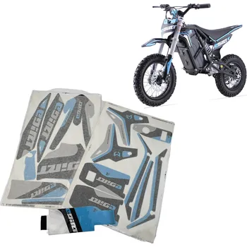 Dětské vozidlo Sada polepů pro MiniRocket eDIRT, modrá