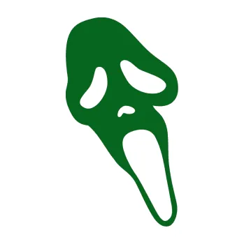 Samolepicí dekorace na vozidlo Scream pravá (20 - tmavě zelená) SAMOLEPKA NA AUTO, NÁLEPKA, FÓLIE, POLEP, TUNING, VLASTNÍ TEXT, TISK, AUTOSAMOLEPKY.cz, POLEPY, OBRÁZEK, LOGO, 3D STICKERS