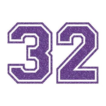 Polep vozidla SAMOLEPKA Startovní číslo 32 typ 4 (87 - Ultra Metalic fialová) NA AUTO, NÁLEPKA, FÓLIE, POLEP, TUNING, VLASTNÍ TEXT, TISK, AUTOSAMOLEPKY.cz, POLEPY, OBRÁZEK, LOGO, SAMOLEPKY