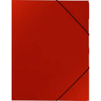 Classic - sloha A4 s gumkou, červená