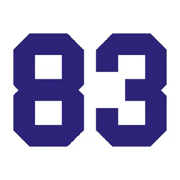 Polep vozidla Startovní číslo 83 (22 - střední modrá) SAMOLEPKA NA AUTO, NÁLEPKA, FÓLIE, POLEP, TUNING, VLASTNÍ TEXT, TISK, AUTOSAMOLEPKY.cz, POLEPY, OBRÁZEK, LOGO, 3D STICKERS