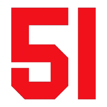 Polep vozidla SAMOLEPKA Startovní číslo 51 (10 - červená) NA AUTO, NÁLEPKA, FÓLIE, POLEP, TUNING, VLASTNÍ TEXT, TISK, AUTOSAMOLEPKY.cz, POLEPY, OBRÁZEK, LOGO, SAMOLEPKY