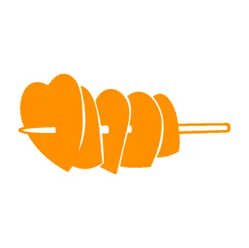 Samolepící dekorace SAMOLEPKA Srdíčka na špejli levá (06 - oranžová) NA AUTO, NÁLEPKA, FÓLIE, POLEP, TUNING, VLASTNÍ TEXT, TISK, AUTOSAMOLEPKY.cz, POLEPY, OBRÁZEK, LOGO, SAMOLEPKY