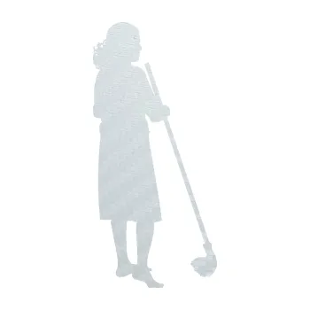 Samolepící dekorace SAMOLEPKA Uklízečka 001 pravá (51 - 3D karbon bílý) NA AUTO, NÁLEPKA, FÓLIE, POLEP, TUNING, VLASTNÍ TEXT, TISK, AUTOSAMOLEPKY.cz, POLEPY, OBRÁZEK, LOGO, SAMOLEPKY