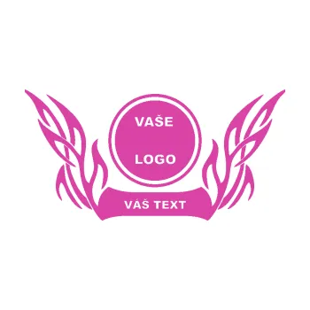 Samolepicí dekorace na vozidlo Znak Tetování 002 (16 - růžová) SAMOLEPKA NA AUTO, NÁLEPKA, FÓLIE, POLEP, TUNING, VLASTNÍ TEXT, TISK, AUTOSAMOLEPKY.cz, POLEPY, OBRÁZEK, LOGO, 3D STICKERS