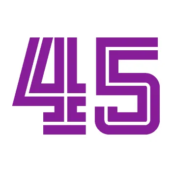 Polep vozidla Startovní číslo 45 typ 7 (14 - fialová) SAMOLEPKA NA AUTO, NÁLEPKA, FÓLIE, POLEP, TUNING, VLASTNÍ TEXT, TISK, AUTOSAMOLEPKY.cz, POLEPY, OBRÁZEK, LOGO, 3D STICKERS