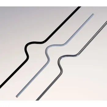 Vázací hřbet háčky RENZ 350 mm černé 100 ks/bal